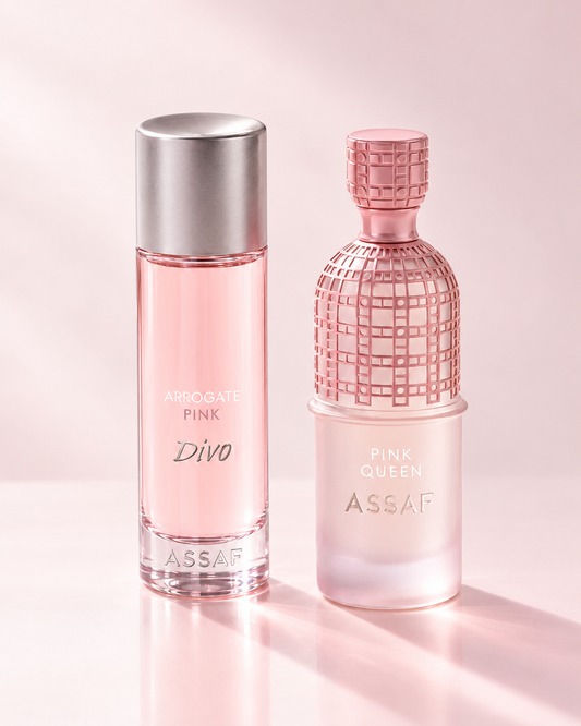 Assaf Pink  Duo Set – Arrogate Pink Divo (200ml) & Pink Queen (200ml)
